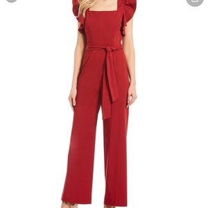 Antonio Melani Mariana Jumpsuit in Cranberry